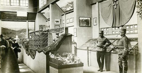 1917. Margitsziget - erdélyi hadikiállítás