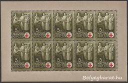 1942. Vöröskereszt I. - kisív