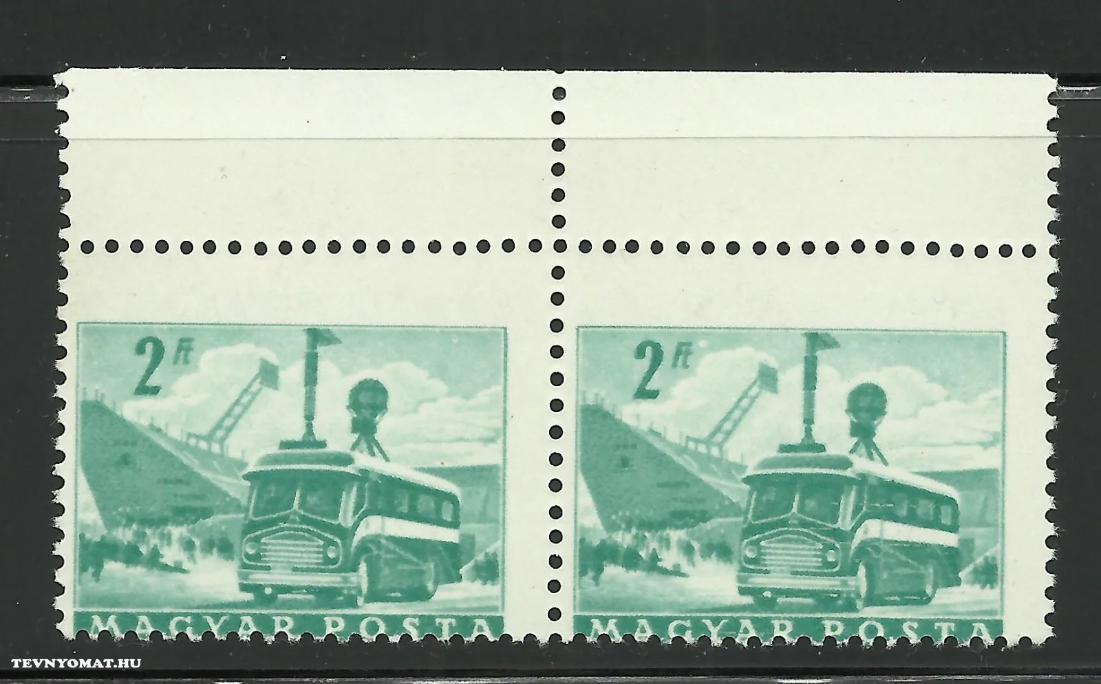 1963. Közlekedés 2 Ft – hátoldali nyomat