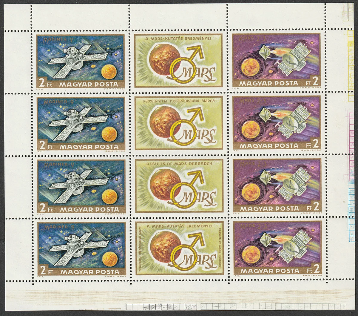 1972. Mars 2–3 – Mariner 9 kisív