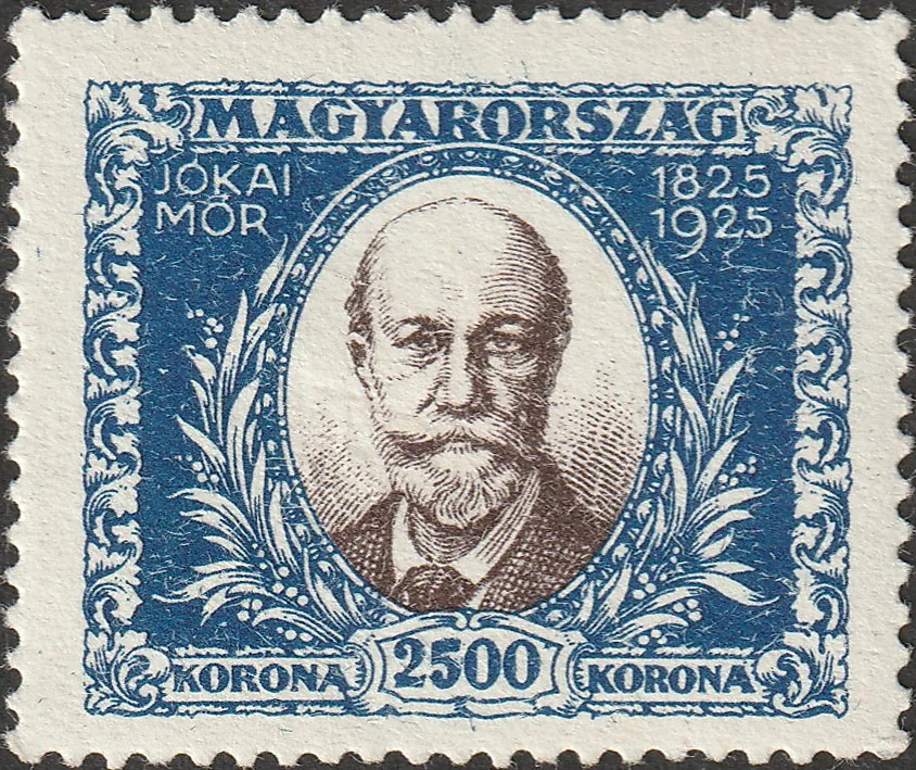 1925. Jókai 2500 K – kétszínű ofszet