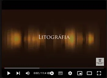 Videó a litográfia készítéséről